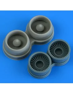 A-10A/C Thunderbolt II correct fan blades, 1/72 - Quickboost QB72 709