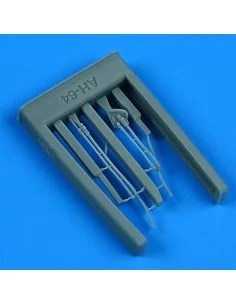 AH-64 Apache wipers for Academy, 1/72 - Quickboost QB72 711