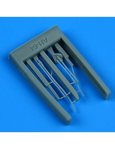 AH-64 Apache wipers for Academy, 1/72 - Quickboost QB72 711