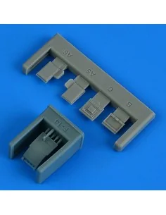 F-14D Tomcat extended, folded ladder for Tamiya, 1/72 - Quickboost ...