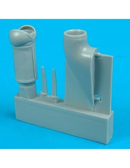 Bf 109G-6 dust filter-early model für Hasegawa Bausatz, 1/32 - Quic...
