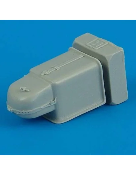 Bf 109K gun cover für Hasegawa und Revell Bausatz, 1/32 - Quickboos...