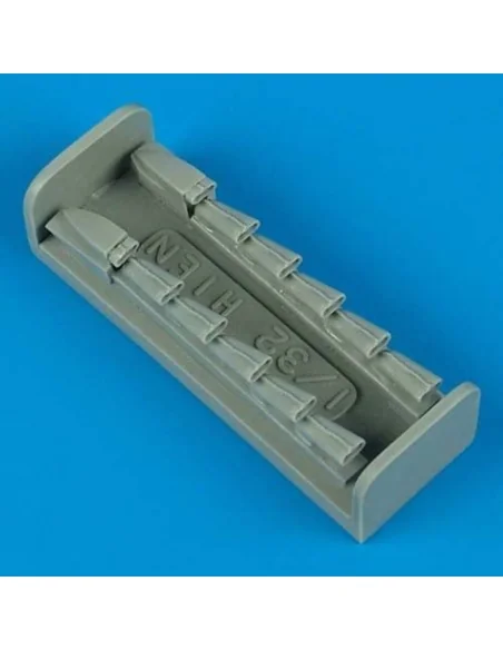 Ki 61-I exhaust für Trumpeter Bausatz, 1/32 - Quickboost QB32 037