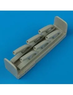 MiG-3 exhaust for Trumpeter kit, 1/32 - Quickboost QB32 049