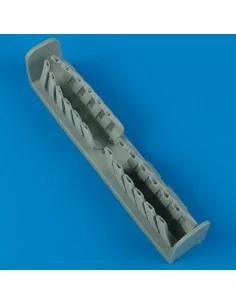 Bf 110C/D exhaust Für Dragon Bausatz, 1/32 - Quickboost QB32 051