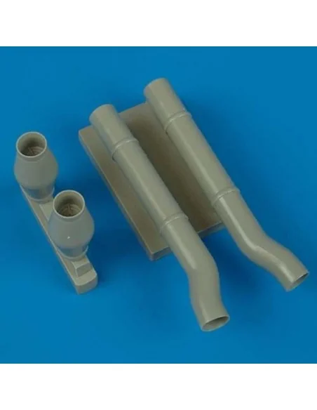 Ju 87D-5N night exhaust type A for HAS, 1/32 - Quickboost QB32 074