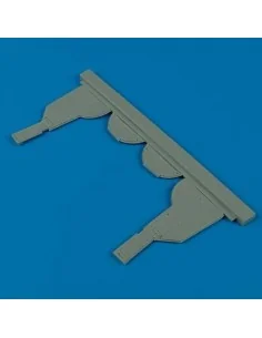 Kawasaki Ki61 Hein undercarriage covers, 1/32 - Quickboost QB32 075