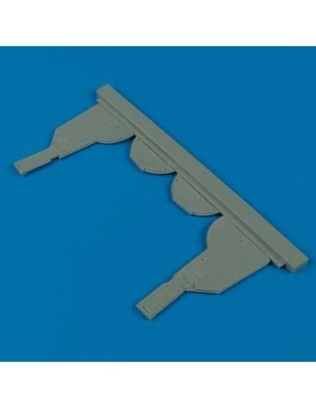 Kawasaki Ki61 Hein undercarriage covers, 1/32 - Quickboost QB32 075