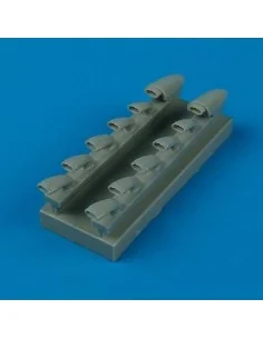 Ju 87D-1/D-3 early exhaust for Hasegawa, 1/32 - Quickboost QB32 076