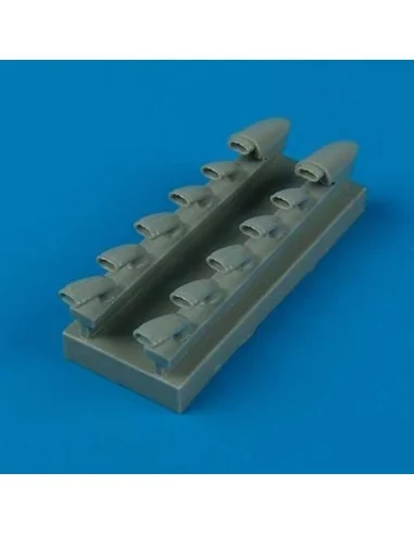 Ju 87D-1/D-3 early exhaust for Hasegawa, 1/32 - Quickboost QB32 076