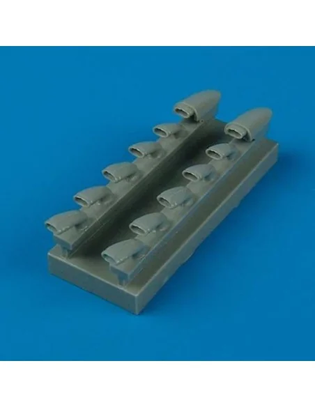 Ju 87D-1/D-3 early exhaust for Hasegawa, 1/32 - Quickboost QB32 076