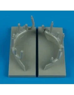 A6M2 zero exhaust for Tamiya, 1/32 - Quickboost QB32 086