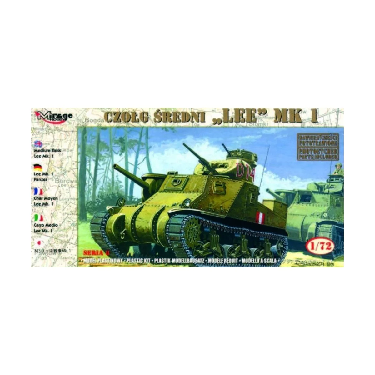 Medium Tank Lee Mk. I - Mirage Hobby 728002