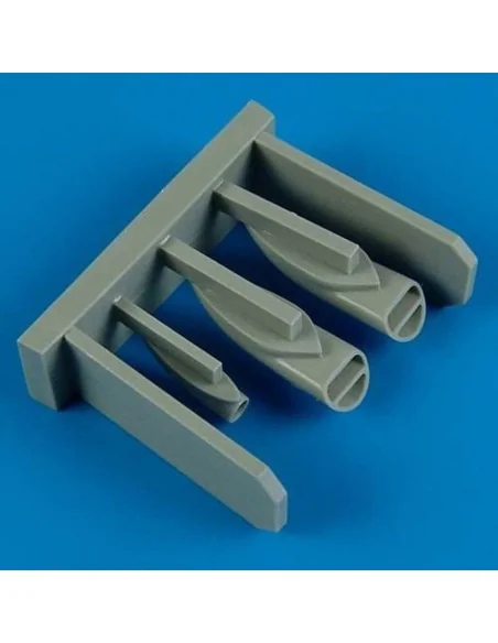 MiG-23 Flogger air scoops for Trumpeter, 1/32 - Quickboost QB32 108