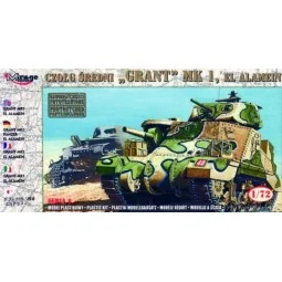 Panzer Grant Mk. I El Alamein, 1/72 - Mirage Hobby 728004