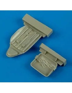 MiG-3 seat with safety belts for TRU, 1/32 - Quickboost QB32 138