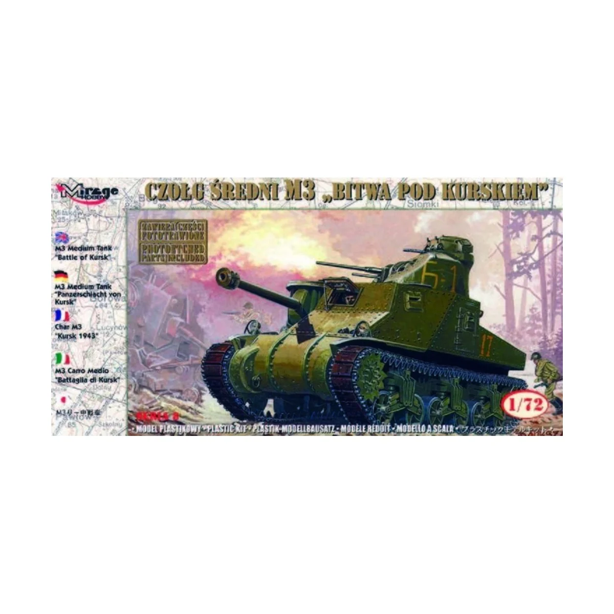 M3 Kursk 1943, 1/72 - Mirage Hobby 72806
