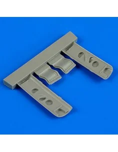 P-40E Warhawk undercarriage covers f.Has, 1/32 - Quickboost QB32 160