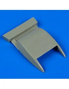 Bf 109G-6 correct oil radiator for Revel, 1/32 - Quickboost QB32 169