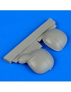 Bf 109G-5/-14 correct gun bulges f.Revel, 1/32 - Quickboost QB32 172