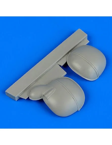 Bf 109G-5/-14 correct gun bulges f.Revel, 1/32 - Quickboost QB32 172