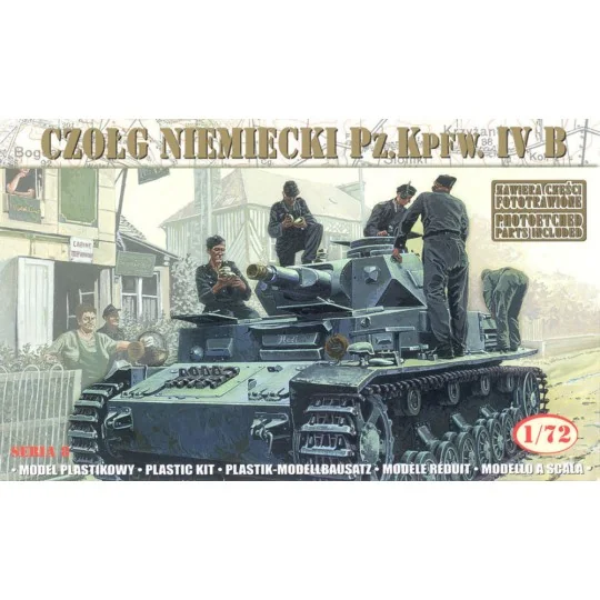 German Tank Pz.Kpfw.IVB'21 Panzerdivisio (neu) 1943, 1/72 - Mirage ...