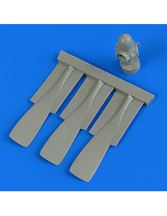 T-28 Trojan propeller "B" for Kitty Hawk, 1/32 - Quickboost QB32 190