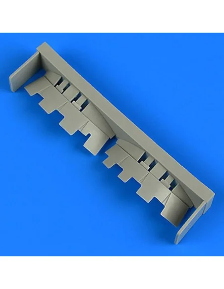 A6M5c Zero Type 52 cowl flaps (opened) for Hasegawa, 1/32 - Quickbo...