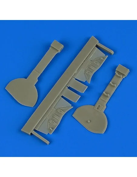 A6M5c Zero Type 52 undercarriage covers for Hasegawa, 1/32 - Quickb...