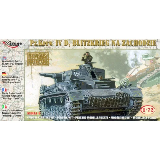 German Tank Pz.Kpfw. IVD "BLITZKRIEG" in the WEST, 1/72 - Mirage Ho... German Tank Pz.Kpfw. IVD "BLITZKRIEG" in the WEST, 1/72 - Mirage Ho...