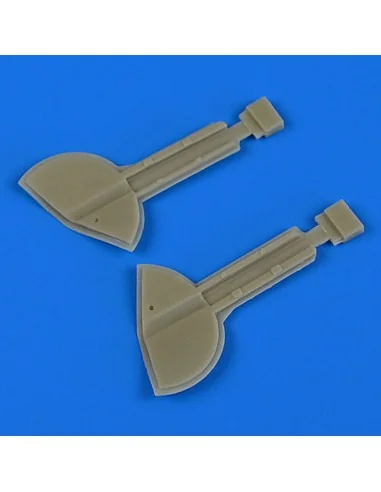 Spitfire Mk.Ixc undercarriage covers for Revell, 1/32 - Quickboost ...