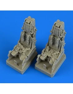 EF Typhoon ej.seats with safety belts for Revell, 1/32 - Quickboost...