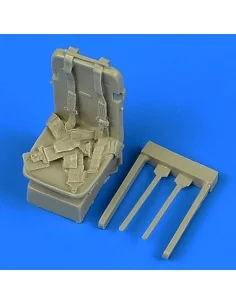 P-51D Mustang seat with safety belts, 1/32 - Quickboost QB32 214