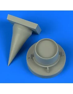 MiG-21 NF Fishbed J correct radome for Trumpeter, 1/32 - Quickboost...