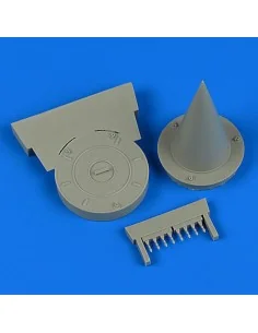MiG-21 FOD covers for Trumpeter, 1/32 - Quickboost QB32 220