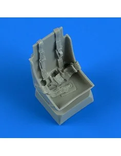 P-51B Mustang seat with safety belts, 1/32 - Quickboost QB32 223