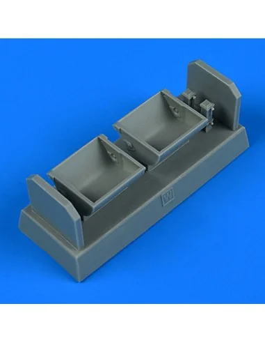 Bf 109F/G/K seat (wood type), 1/32 - Quickboost QB32 238