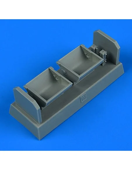 Bf 109F/G/K seat (wood type), 1/32 - Quickboost QB32 238