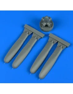 P-47 Thunderbolt propeller Curtiss electricf. HASEGAWA, 1/32 - Quic...