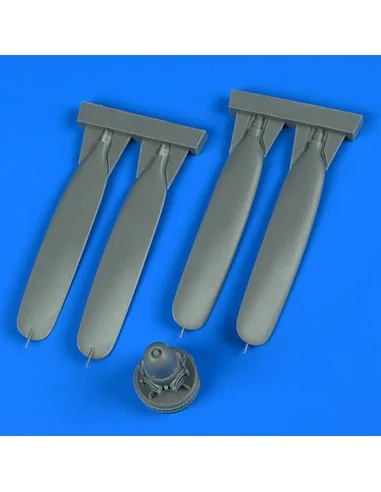 P-47 Thunderbolt propeller Hamilton Standart f.Trumpeter, 1/32 - Qu...