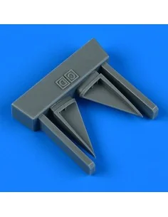 F-4C/D Phantom II vertical tail air inlet for Tamiya, 1/32 - Quickb...