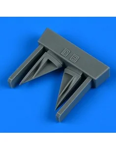F-4E/EJ/F/J/S Phantom II vertical tail air inlet for Tamiya, 1/32 -...