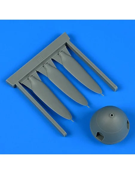 Bf 109G propeller for Hasegawa, 1/32 - Quickboost QB32 248