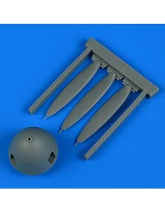 Bf 109F-2 propeller for Revell/Hasegawa, 1/32 - Quickboost QB32 252