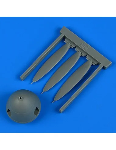 Bf 109F-2 propeller for Revell/Hasegawa, 1/32 - Quickboost QB32 252