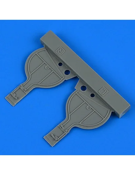 Bf 108 undercarriage covers for Eduard, 1/32 - Quickboost QB32 253