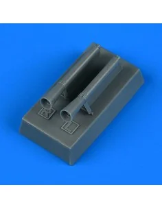 Gloster Gladiator air intakes for ICM, 1/32 - Quickboost QB32 261