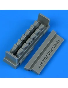 Bf 109G-10/K-4 exhaust, 1/32 - Quickboost QB32 295