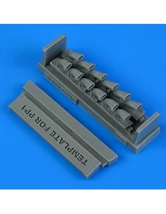 Bf 109F-2/4/6 exhaust, 1/32 - Quickboost QB32 297