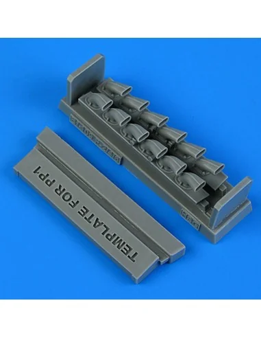 Bf 109F-2/4/6 exhaust, 1/32 - Quickboost QB32 297